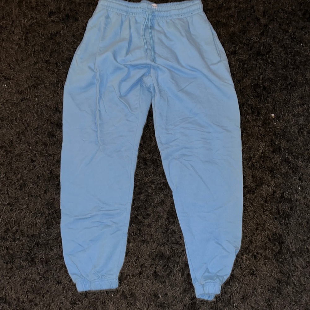 Blue joggers